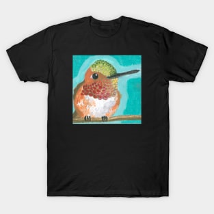 Rufous Sided Hummingbird T-Shirt